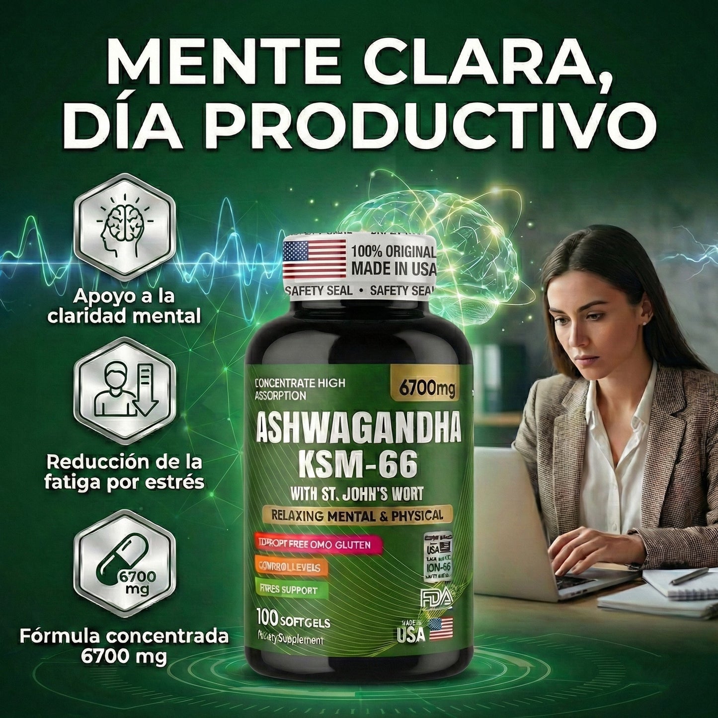 ASHWAGANDHA KSM-66