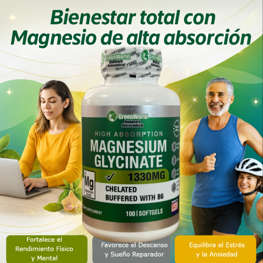 GLICINATO DE MAGNESIO 1.330 mg