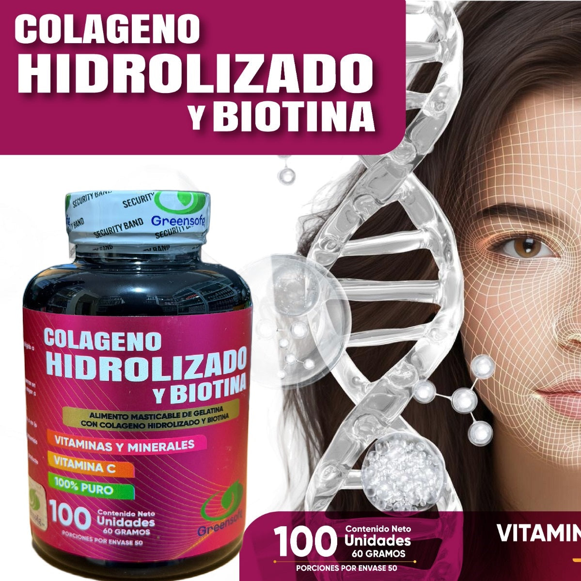 COLAGENO hidrolizado x 100 softgel